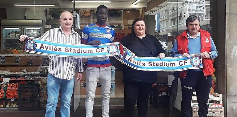 Omar Barro, en el Avilés Stadium