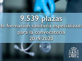 La oferta MIR aumenta un 135 en España, 166 en Asturias