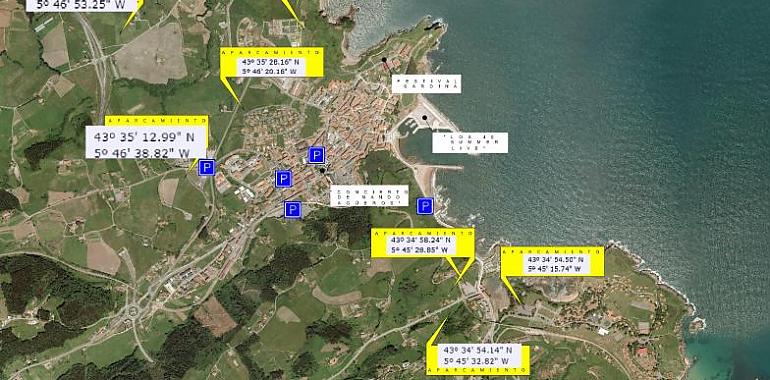 Se habilitarán más de 1600 aparcamientos para el Festival de la Sardina en Candás