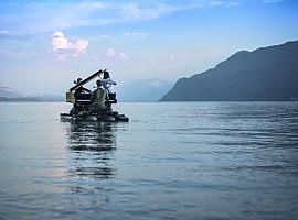 "Le Piano Du Lac" llega al estanque de la Finca La Cebera (Lugones)