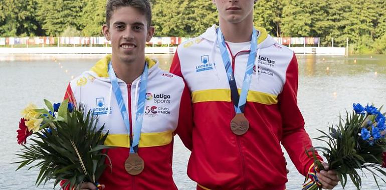 España gana sus 2 primeras medallas en el Mundial Júnior y Sub-23 de Piragüismo 