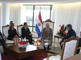 El presidente Lugo analizó junto al Rey Juan Carlos la situación de migrantes paraguayos en España