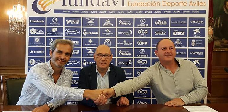 La empresa avilesina Asturcopia apoya el proyecto de la Fundación Deporte Avilés