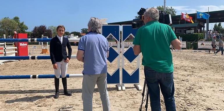 Brillante recorrido de  Alejandro Álvarez Gutierrez con Califa SQ en el CSN3* Chas Summer