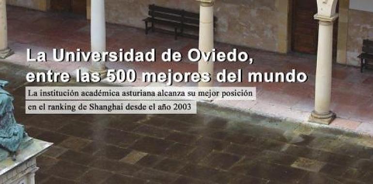 La Universidad de Oviedo, entre las 500 mejores del mundo