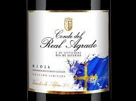 Conde del Real Agrado, el vino de Rioja que celebra el Día de Asturias