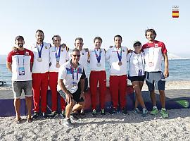 Medallas en los II Juegos Mediterráneos de Playa de Patras 2019