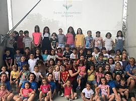 Finaliza la cuarta y última quincena del Campamento Urbano de Verano de Llanes, con gran éxito de participación