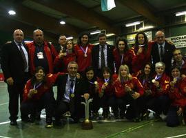 Tres asturianos Campeones de Europa con España