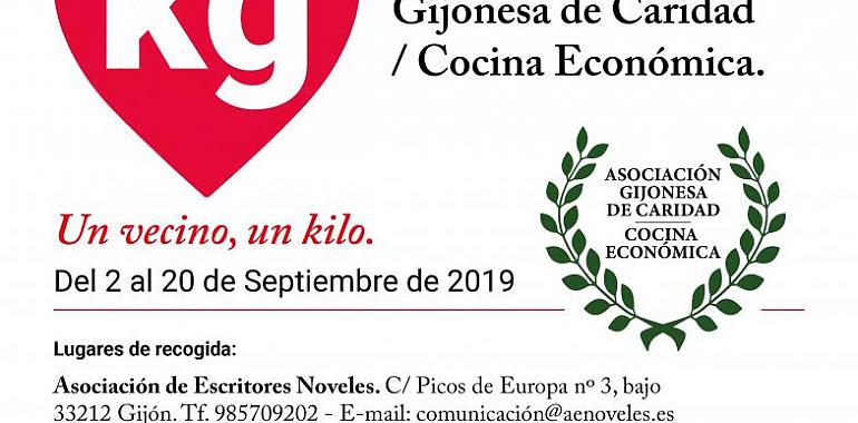 «Operación Kilo» a favor de la Asociación Gijonesa de Caridad-Cocina Económica