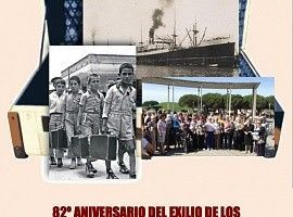 Homenaje en el 82 aniversario del exilio de los Niños de la Guerra