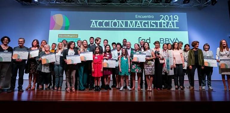 Premios Acción Magistral 2019 al IES de Langreo y Evaristo Valle de Gijón
