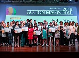 Premios Acción Magistral 2019 al IES de Langreo y Evaristo Valle de Gijón