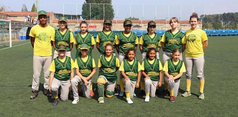 El Llano Sófbol Sub13 en el España de Sofbol mixto celebrado en A Coruña