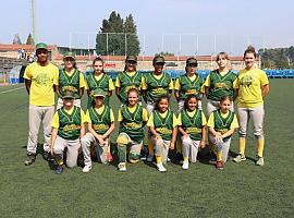 El Llano Sófbol Sub13 en el España de Sofbol mixto celebrado en A Coruña