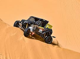 Chus Puras es segundo puesto al arranque de la larga del Rally Panáfrica