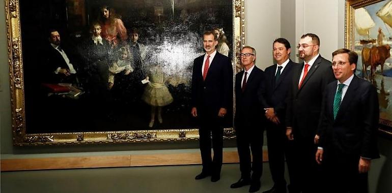 Don Felipe inaugura la nueva sede de la Fundación María Cristina Masaveu