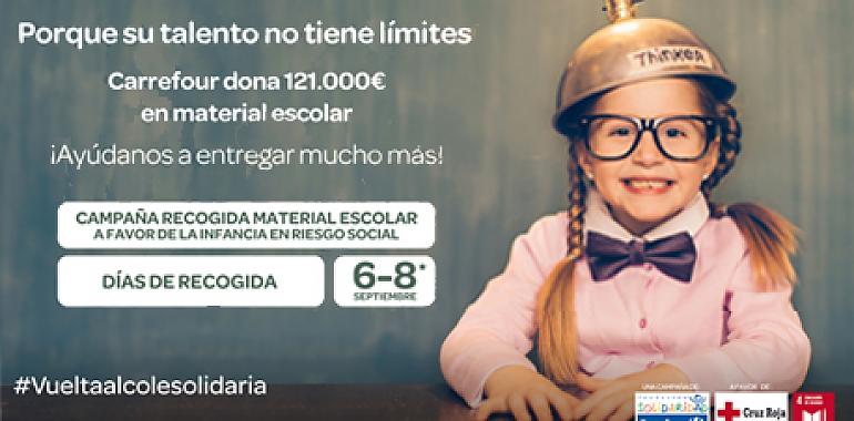 Fundación Solidaridad Carrefour entrega a Cruz Roja más de 21.000 euros en material escolar