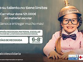 Fundación Solidaridad Carrefour entrega a Cruz Roja más de 21.000 euros en material escolar