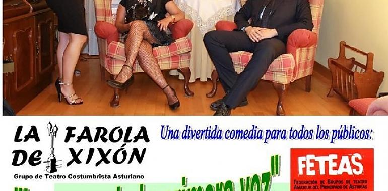 La Farola de Xixón representará en La Borbolla la comedia La maxa de la primer vez 