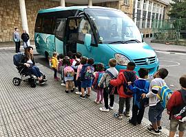 Bus gratuito para que los niños de Infantil de Ventanielles puedan ir al Parvulario