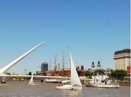 Regata para chicos y adultos con discapacidades en Puerto Madero