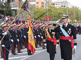 4.200 efectivos desfilan en el Día de la Fiesta Nacional