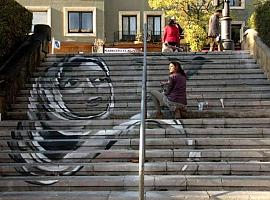 El Campillín reestrena mural por los derechos de las mujeres