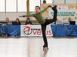 Cuatro asturianos en el España Alevín e Infantil de Patinaje Artístico