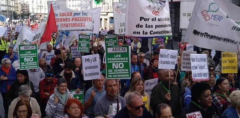 Los pensionistas exigen unidos el blindaje de las pensiones