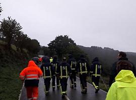 La búsqueda del desaparecido en Tineo se reanudará el domingo a las 08:30