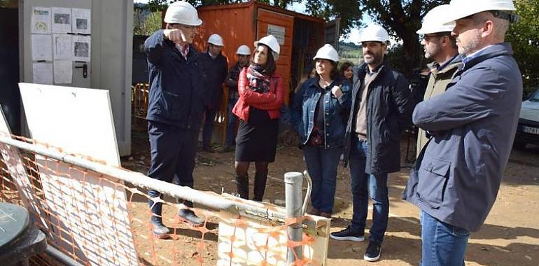 Las obras de la nueva residencia para mayores en Lugones, a buen ritmo