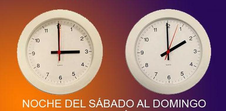 La madrugada del próximo domingo, 27 de octubre, finaliza el horario de verano