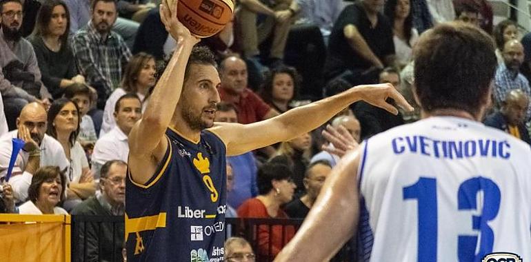 El Liberbank Oviedo Baloncesto sigue sin poder sumar