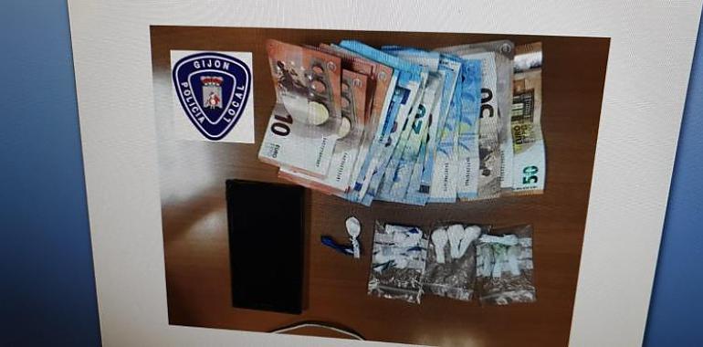 Detenidos en Gijón por violencia de género y tenencia de drogas