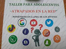 Los chavales de Siero no están “Atrapados en la red” gracias a los “Talleres Diferentes”