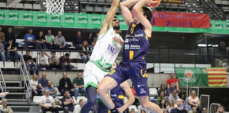 El Liberbank Oviedo Baloncesto no logra la victoria en Castellón