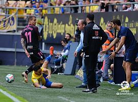 El Sporting perdió por 3-1 en el Ramón de Carranza ante el Cádiz