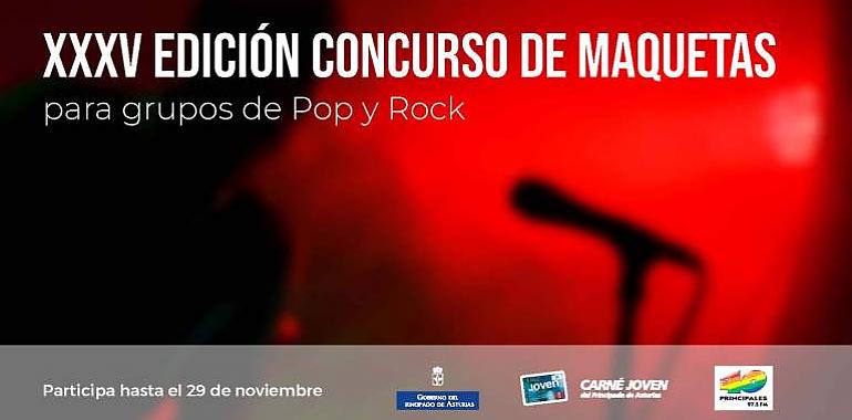 El Instituto Asturiano de la Juventud y 40 Principales convocan la 35ª edición del concurso de maquetas   