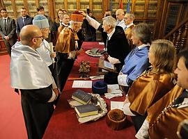 El trabajo y la energía de Peter Burke y Gregory Ludkovsky, Honoris Causa en Oviedo