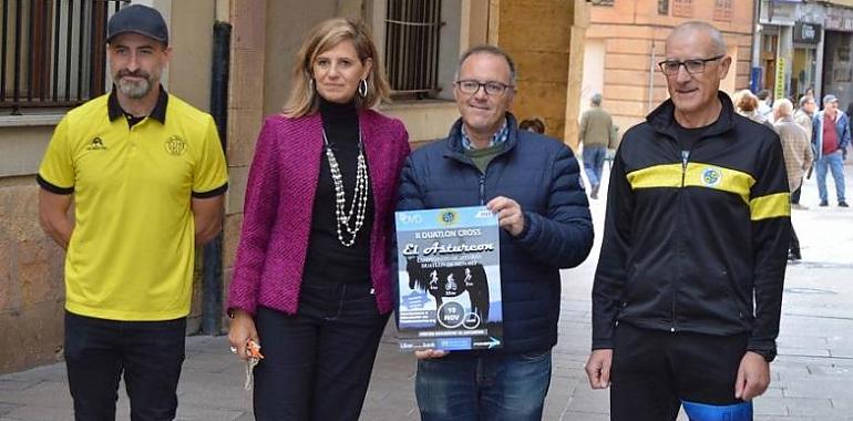 Más de 200 participantes en el Duatlón Cros El Asturcón