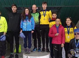 Andrea Trigo y Manuel Menéndez, campeones de Asturias de  Duatlón Cros 2019