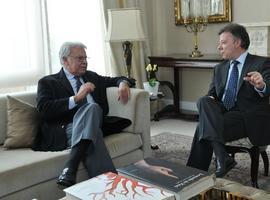 Felipe González se reúne con el Presidente de Colombia