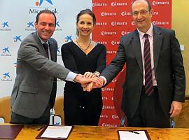 Cámara Oviedo y MicroBank colaboran para incentivar el autoempleo y la actividad emprendedora