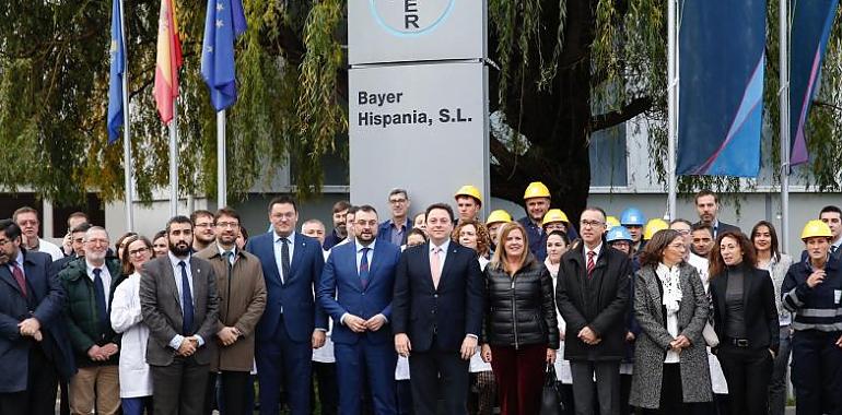 Bayer refuerza su compromiso con Asturias con un 33% más de inversión en La Felguera