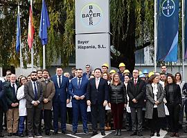 Bayer refuerza su compromiso con Asturias con un 33% más de inversión en La Felguera