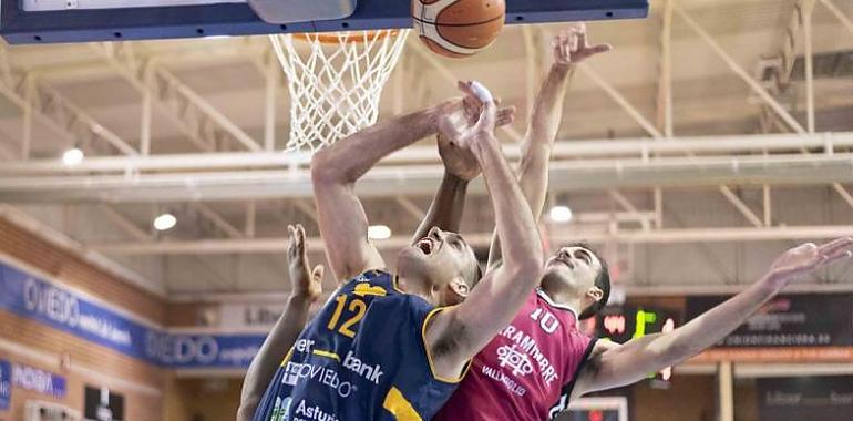 El Liberbank Oviedo Baloncesto pelea pero no consigue la victoria