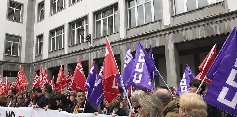 Manifestaciones en protesta contra la obligación de trabajar enfermo