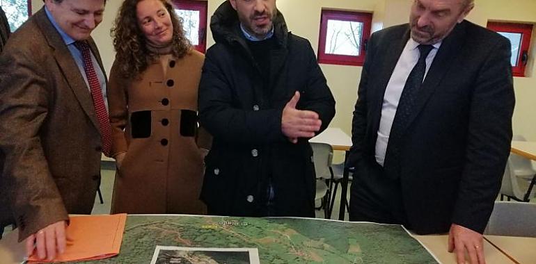 500.000 euros mejoran la carretera que une Saús y El Plano, en Siero