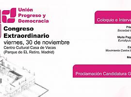 UPYD celebra el 30N un Congreso Extraordinario para "elegir su futuro"